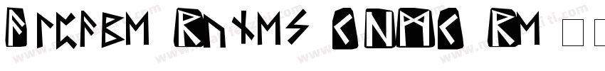 Alpabe Runes CHMC Re字体转换